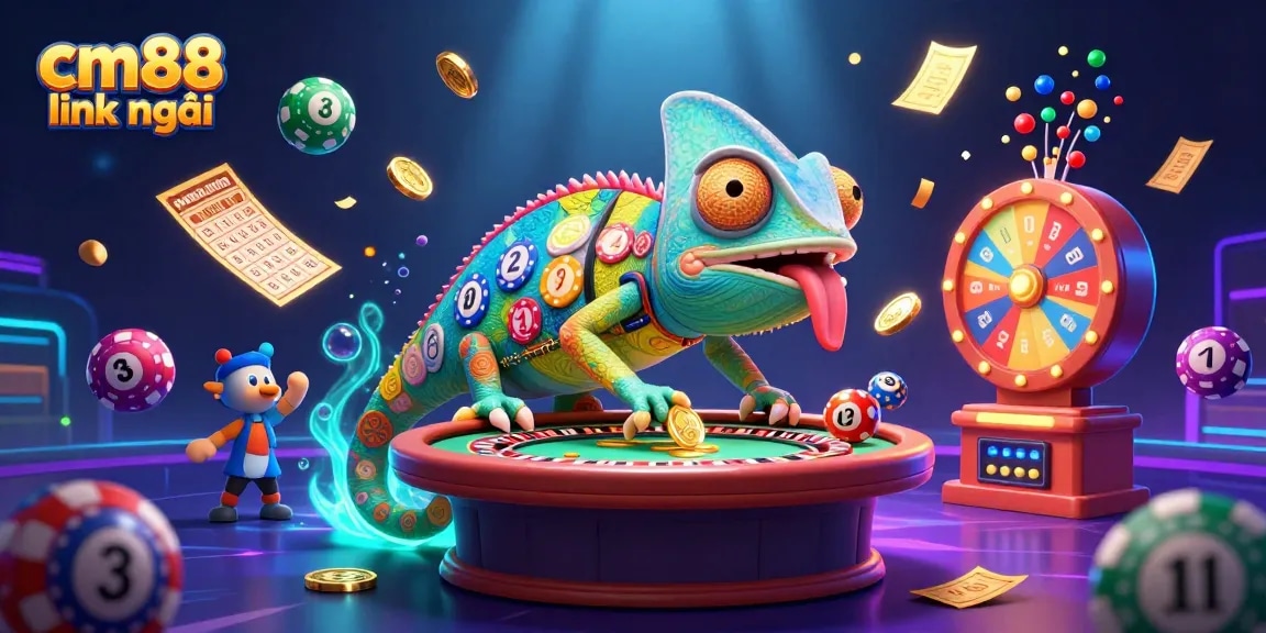 Experience thrilling wins with the cm88 link mới in this vibrant casino scene full of action and excitement.