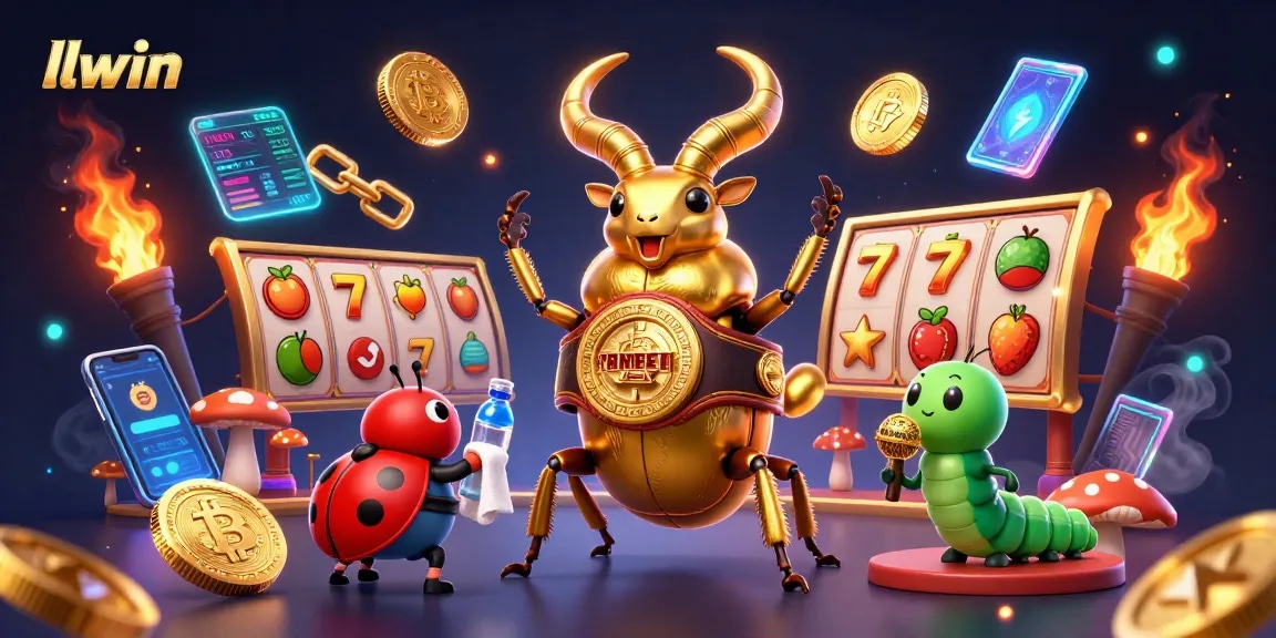 Experience thrilling gameplay with the vibrant llwin casino scene featuring animated characters and gaming elements.