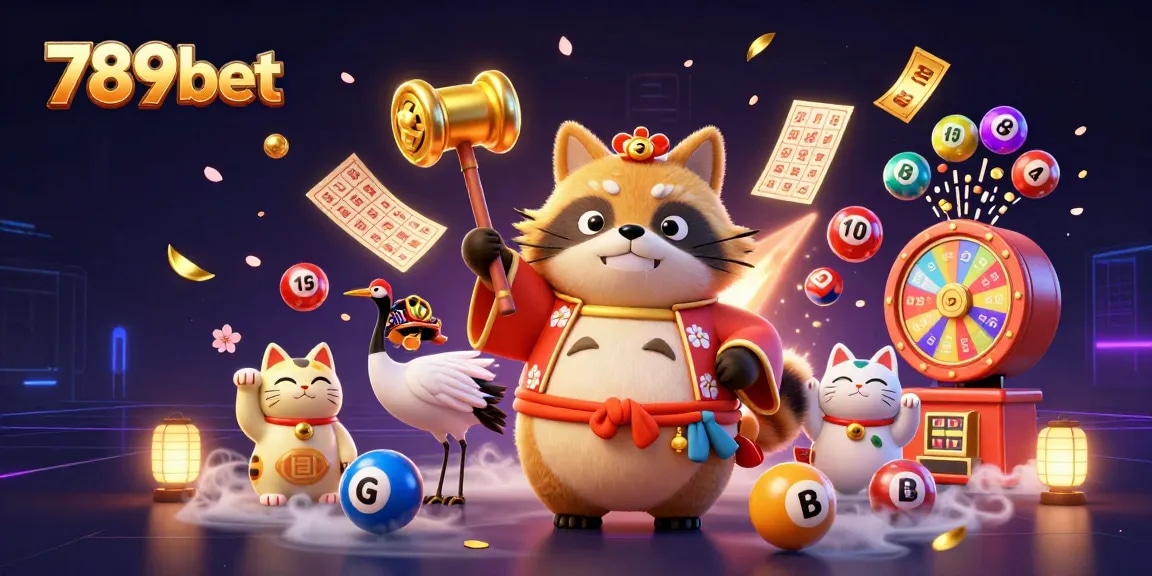 789bet trải nghiệm cá cược thú vị với tanuki và mèo may mắn trong không gian rộn ràng