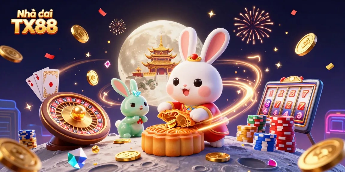 Win exciting jackpots at nhà cái TX88 with immersive casino experiences in a vibrant, energetic scene.