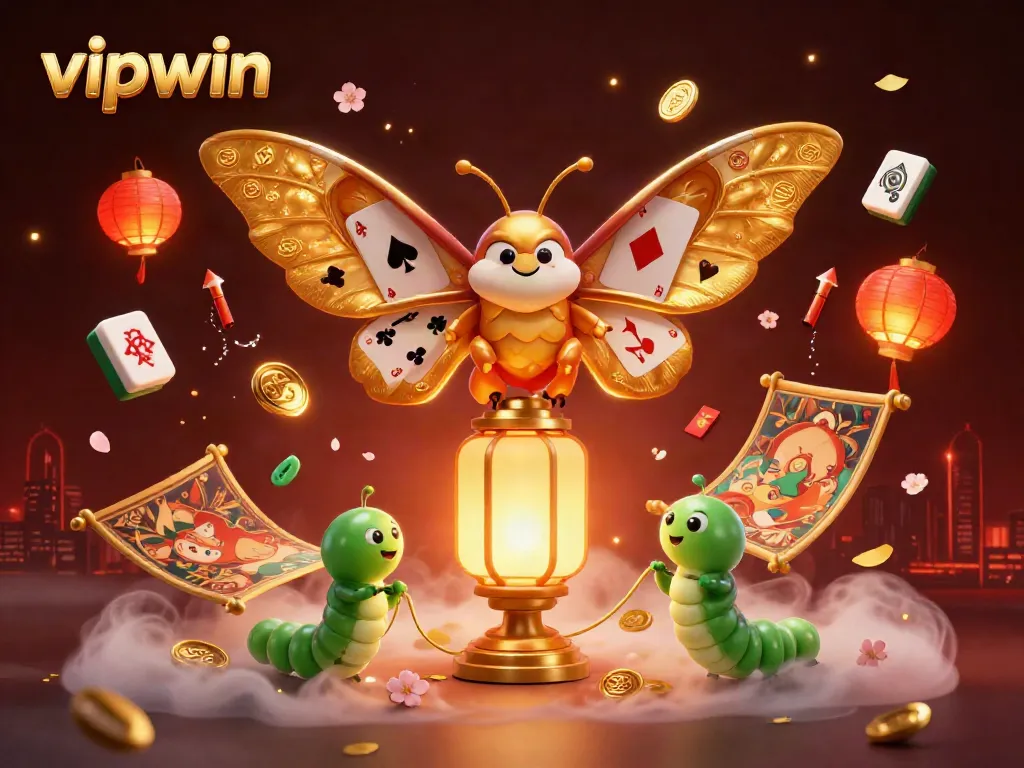 Engage in thrilling gameplay at vipwin with unique characters and vibrant casino elements.