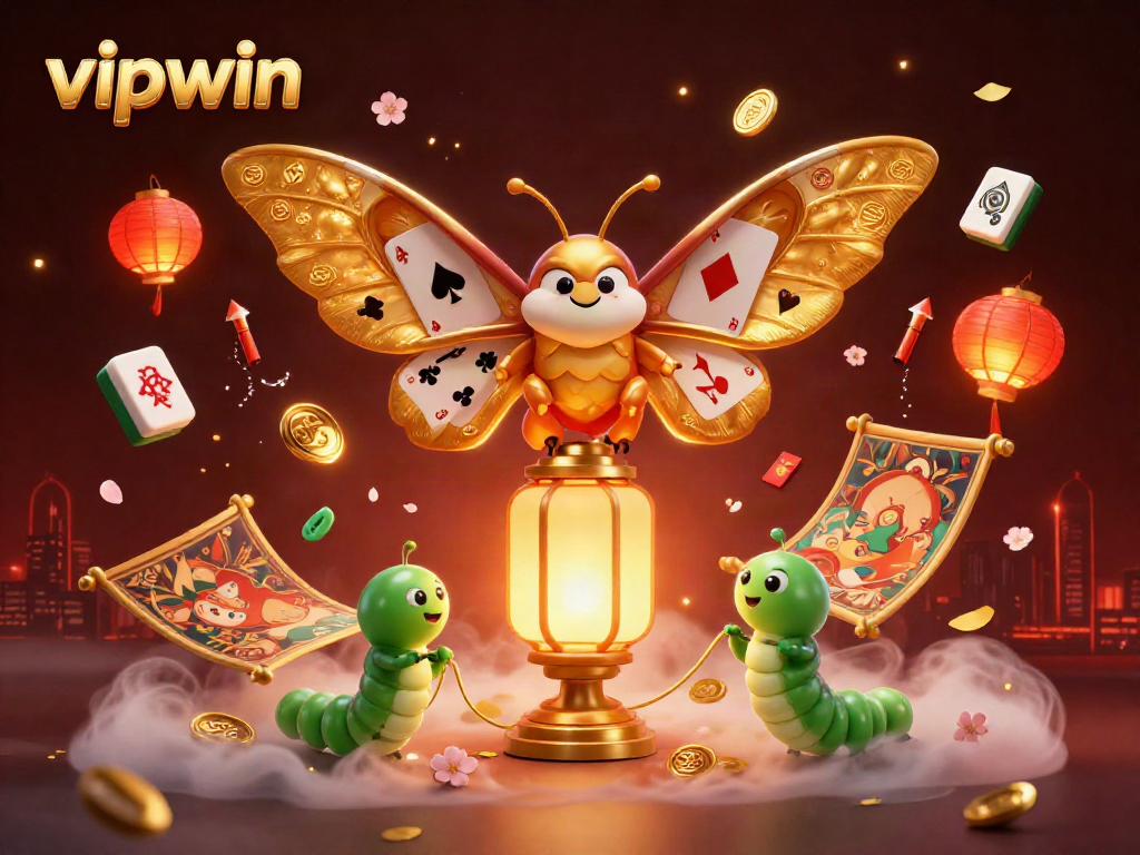 Engage in thrilling gameplay at vipwin with unique characters and vibrant casino elements.