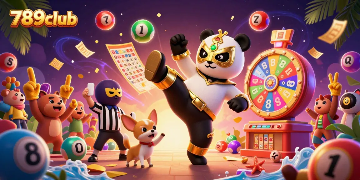 Experience the thrilling excitement of 789club with vibrant game elements and energetic characters in action.