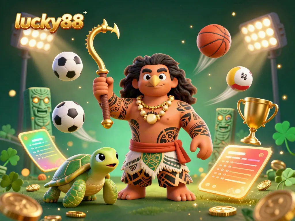 Win big with lucky88: experience vibrant sports betting through 3D characters and dynamic elements.