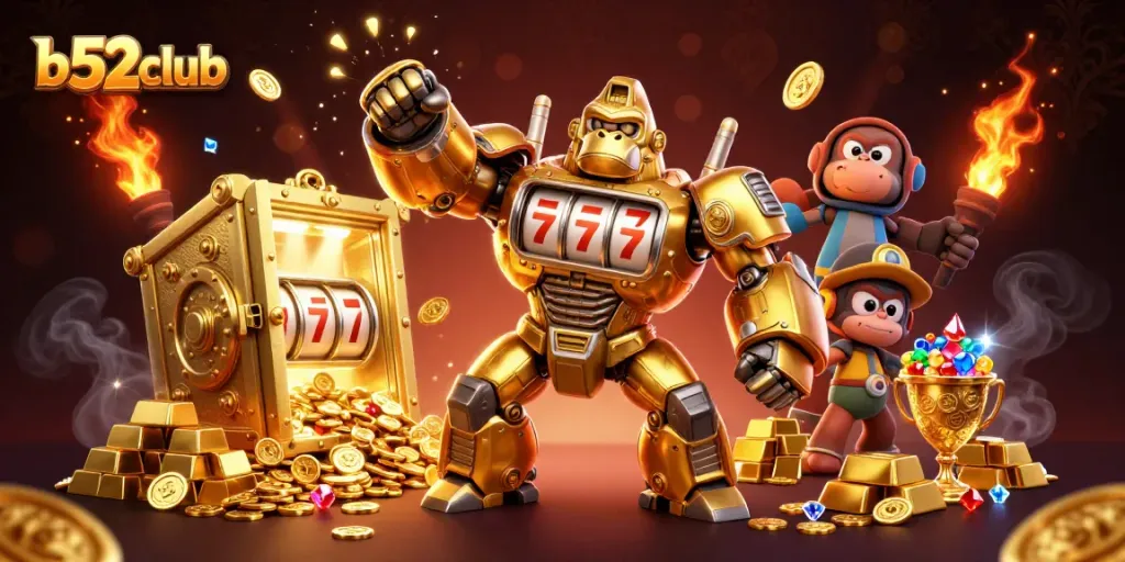 Bettors enjoy thrilling wins at b52club with dynamic slot machine action and gold treasures.