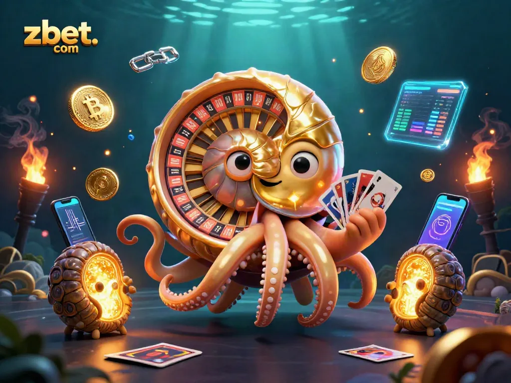 Experience thrilling gaming action with zbet. com featuring a 3D giant nautilus roulette and interactive crypto elements.