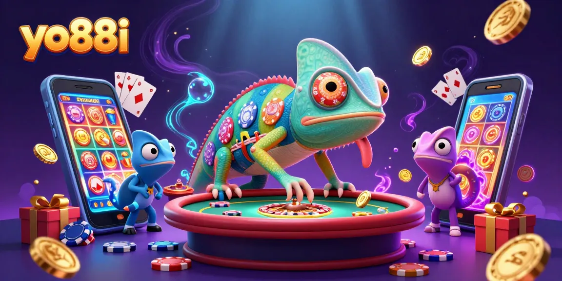 Experience exciting gameplay with yo88i featuring a vibrant casino scene packed with dynamic game elements.