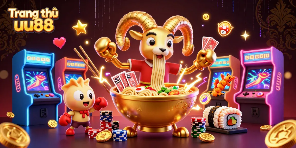 Experience thrilling excitement at Trang chủ uu88 with vibrant 3D casino characters and gaming elements.